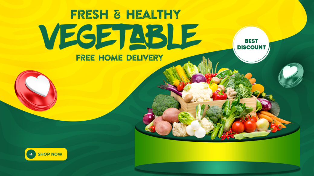 Saatvik Organic Farms Pvt Ltd Vegetable Banner