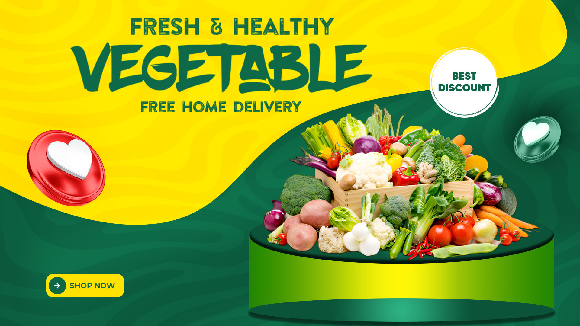 Saatvik Organic Farms Pvt Ltd Vegetable Banner